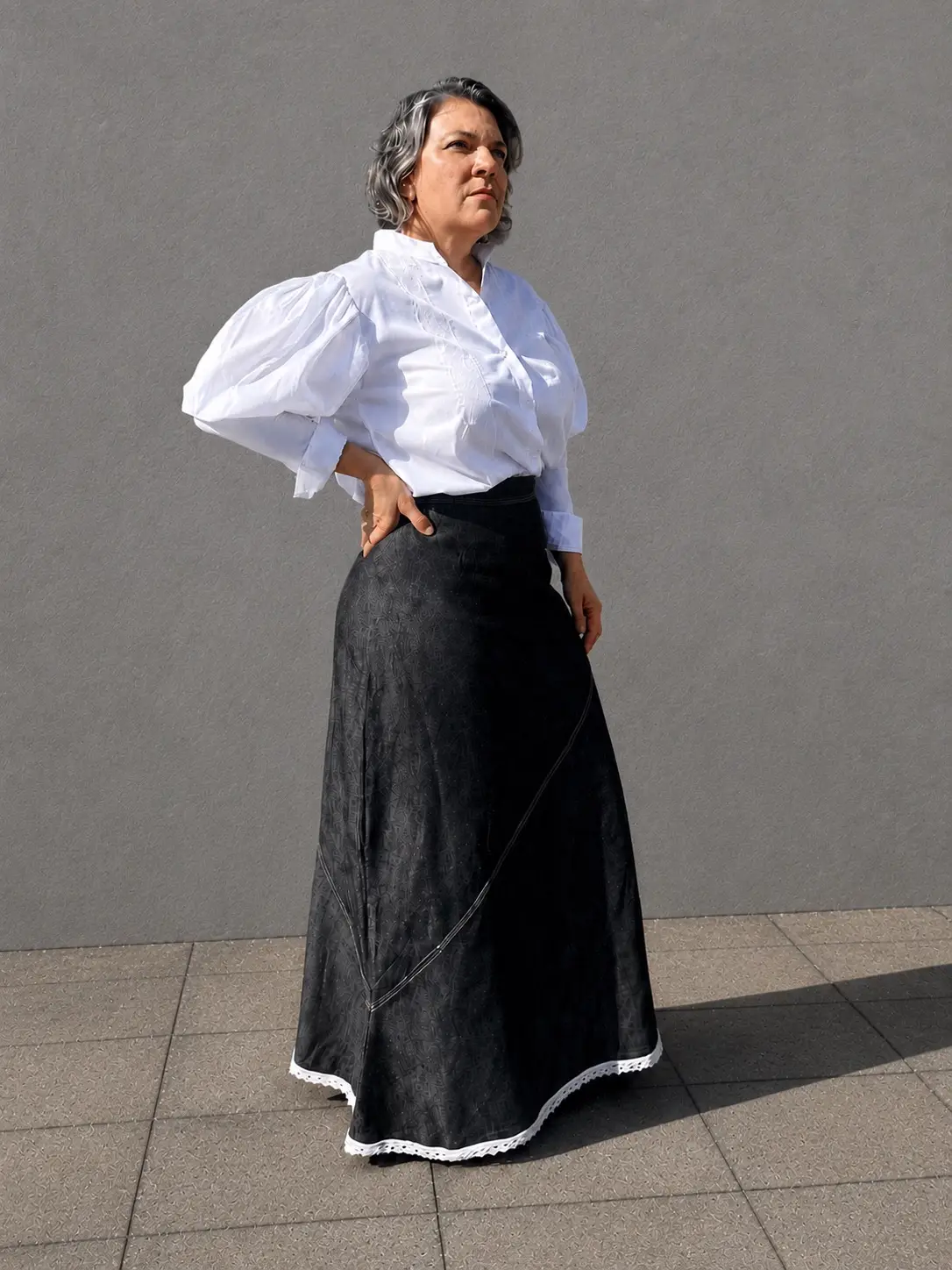 Camisa Aurora con Puntilla